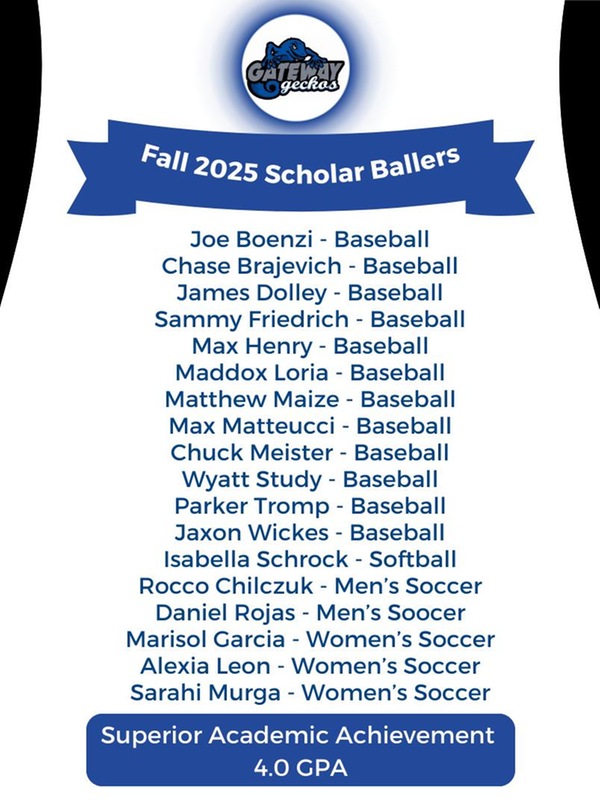 Congratulations to the Fall 2025 Scholar Ballers